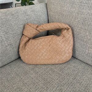 Tan Woven Purse